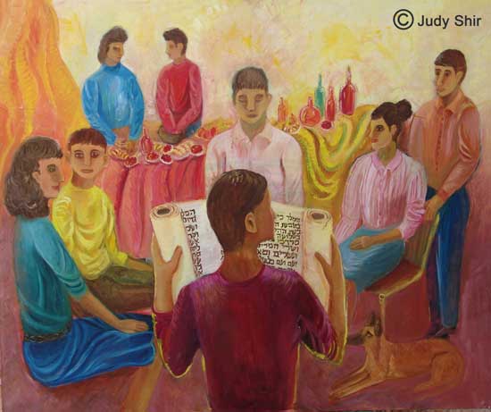 judy shir reading the book of esther
