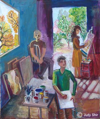 judy shir the art lesson