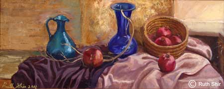 Ruth Shir Pomegranates