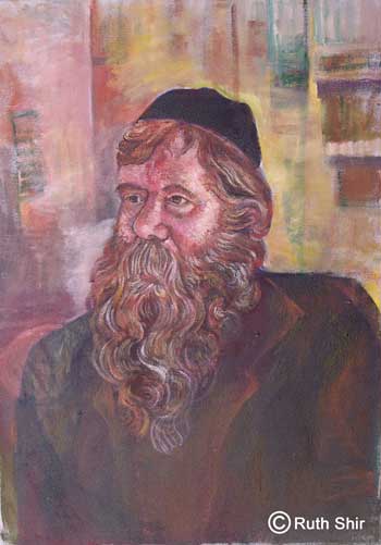ruth shir portrait of a man