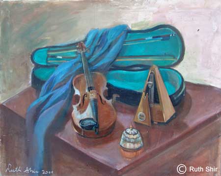 Ruth Shir Violin and Metronome